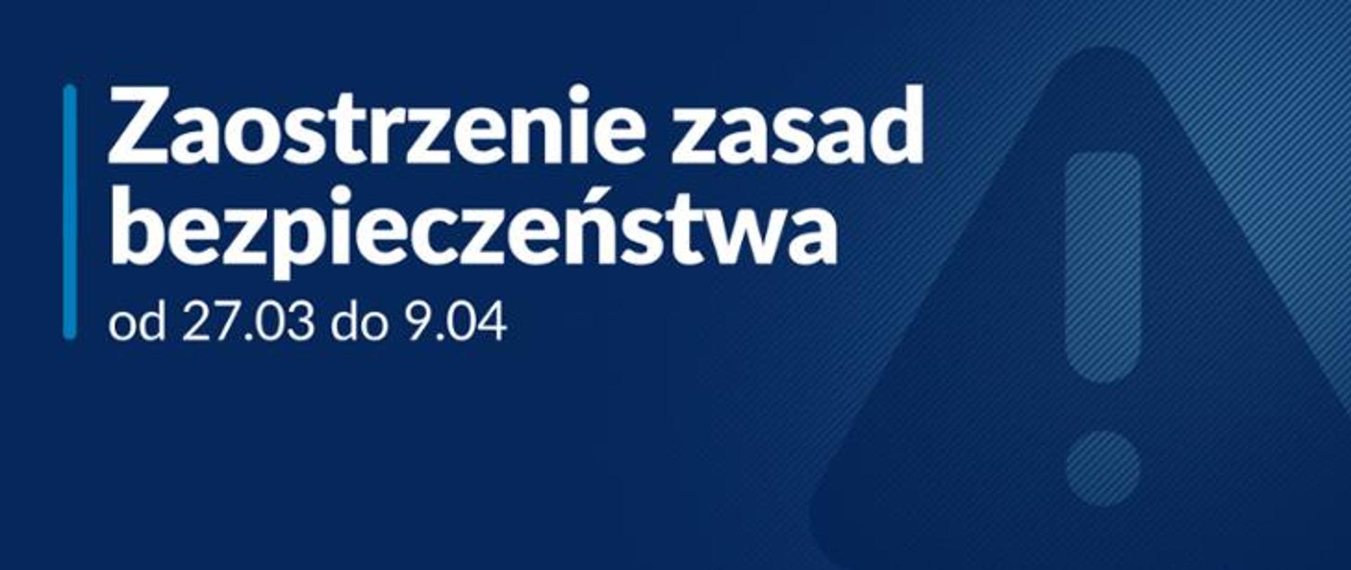 Grafika zaostrzenie zasad