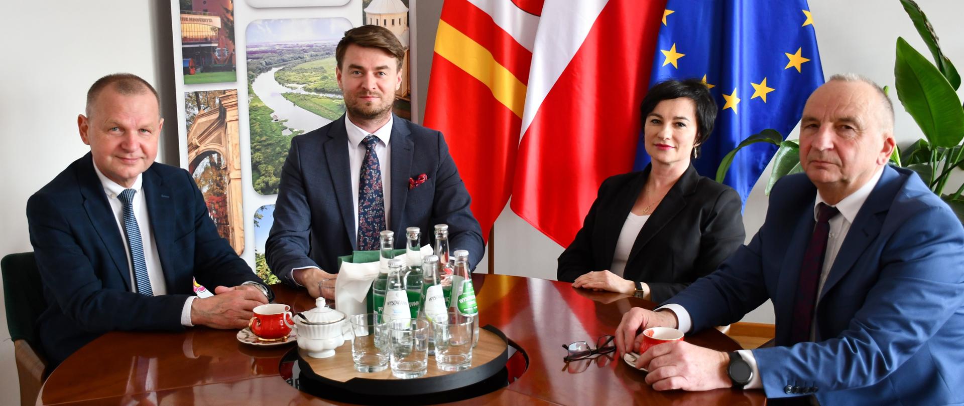 Samorządowcy podczas spotkania