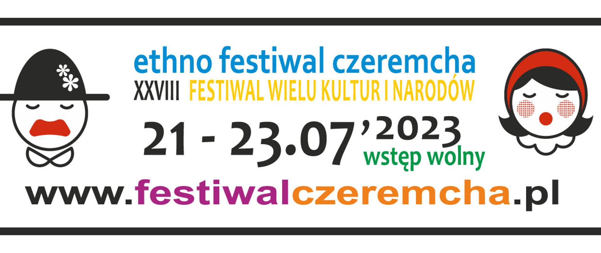 ethno festiwal Czeremcha 21023.07.2023 wstęp wolny. www.festiwalczeremcha.pl