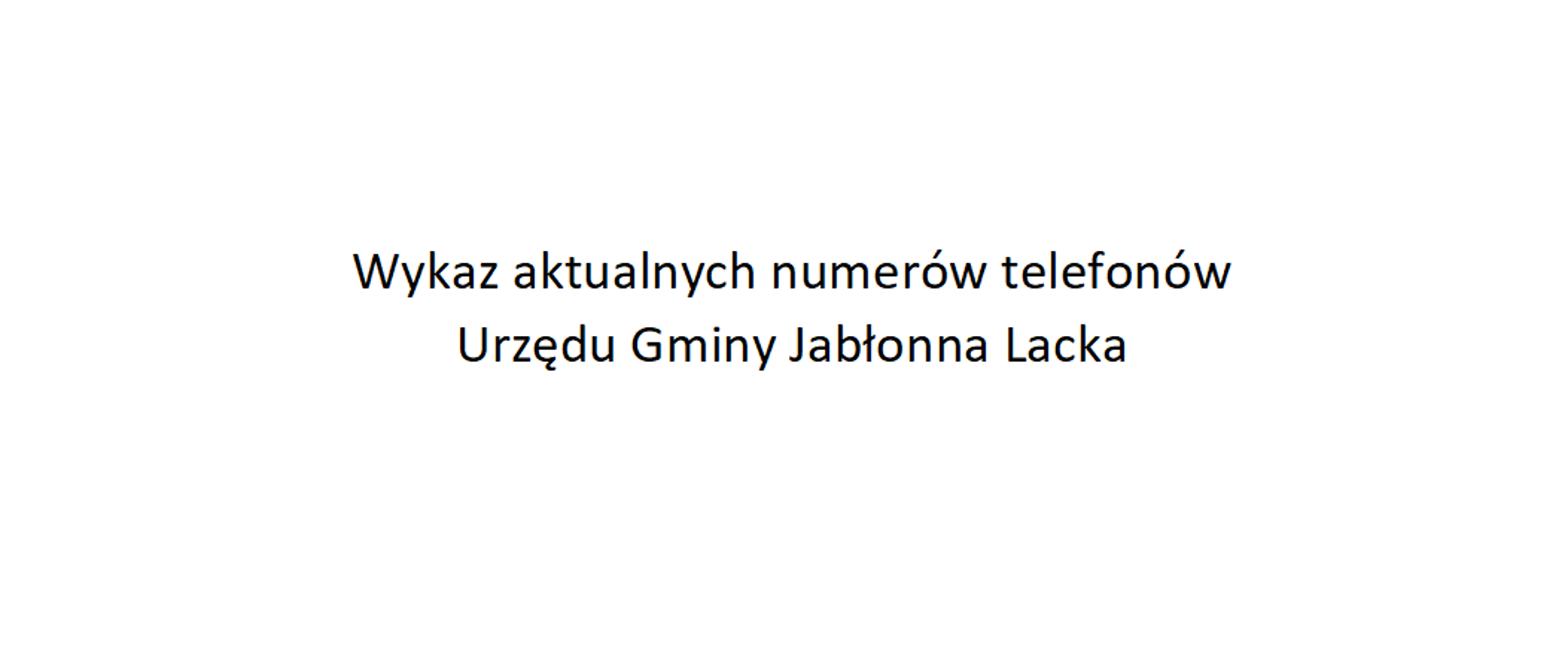 Wykaz