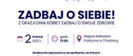 Plakat - wydarzenie Zadbaj o siebie 