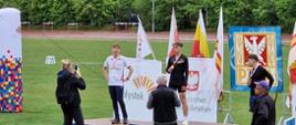 Jakub Melesz na podium