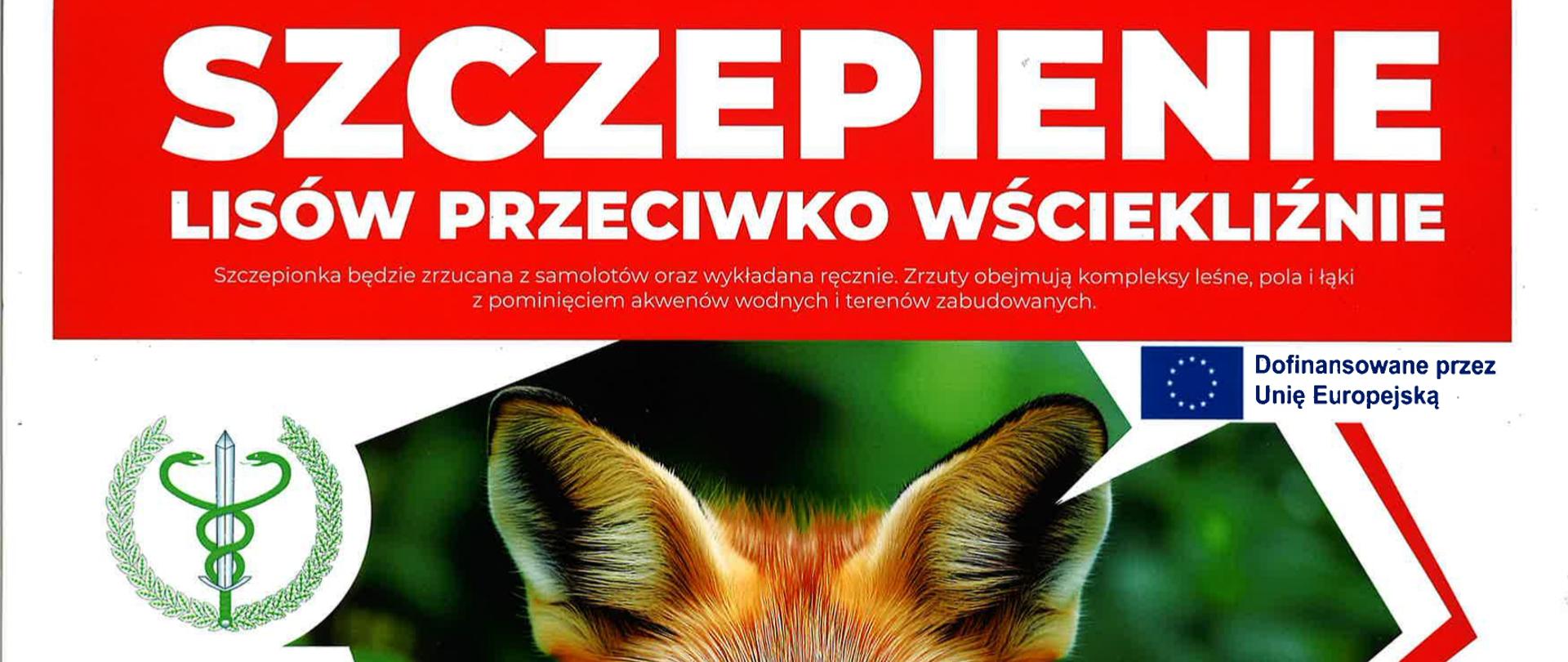 SZCZEPIENIE LISÓW PRZECIWKO WŚCIEKLIŹNIE 22-17.10.2026 r.