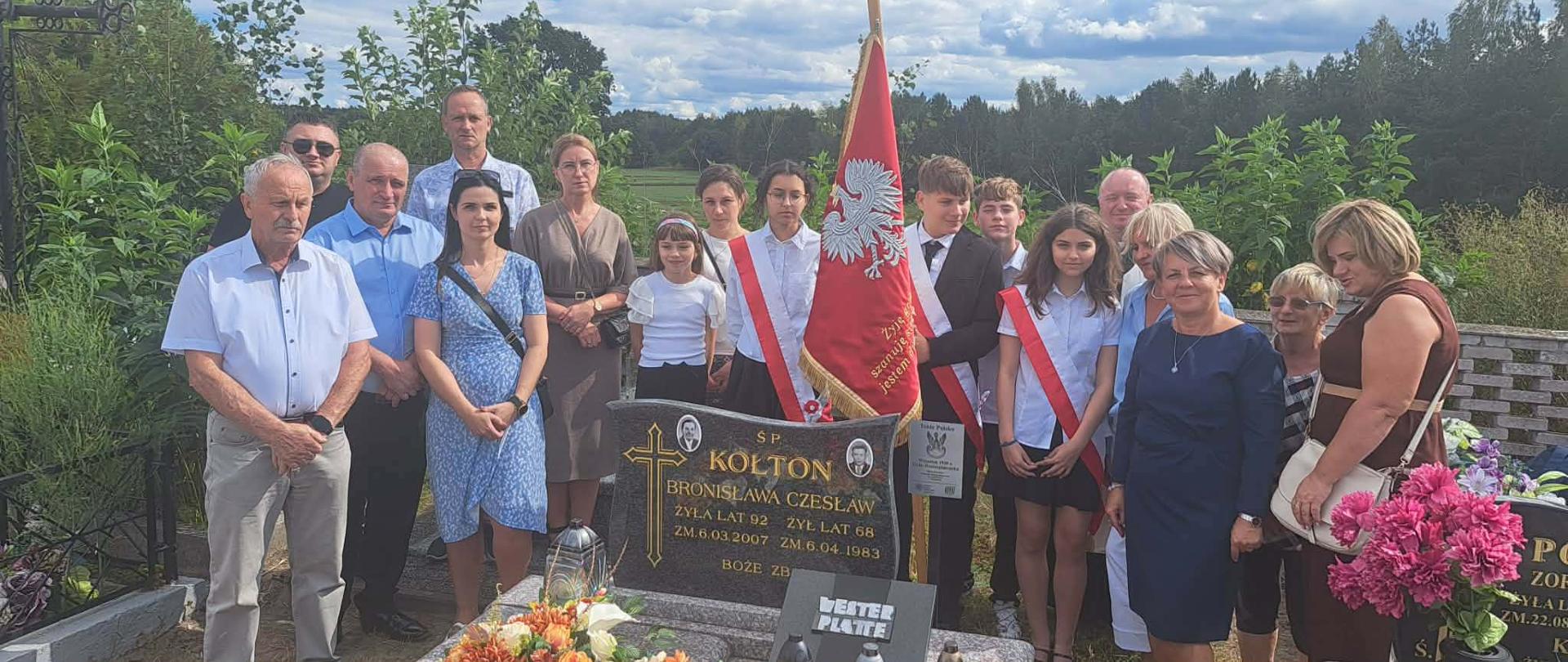 Grób westerplatczyka w Sarnówku