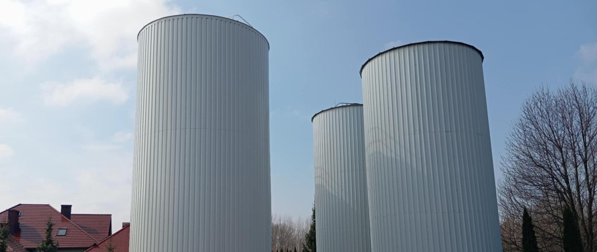 Nowe zbiorniki na wodę na Stacji Uzdatniania Wody w Lubeni
