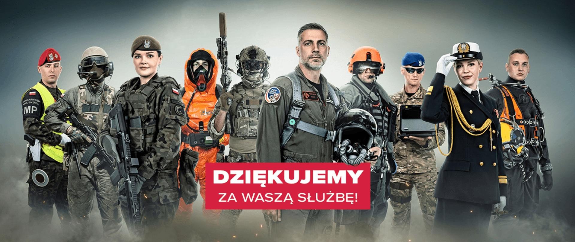 Obchody Święta Wojska Polskiego 2025 - Dziękujemy za Waszą służbę