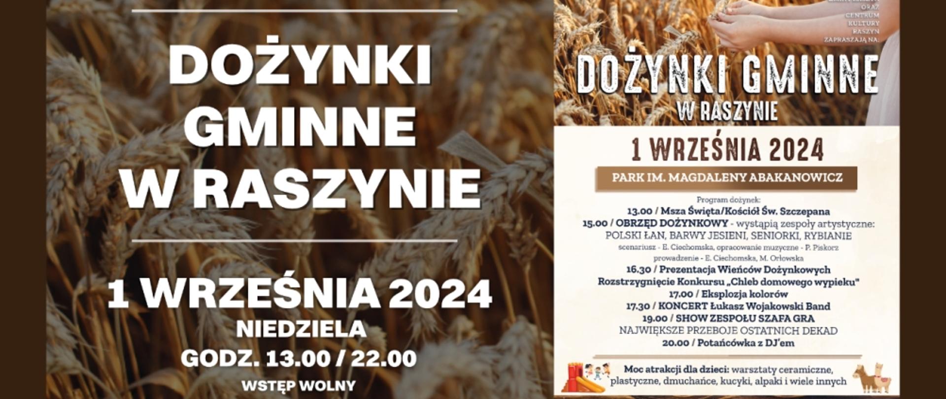 Dożynki gminne w Raszynie