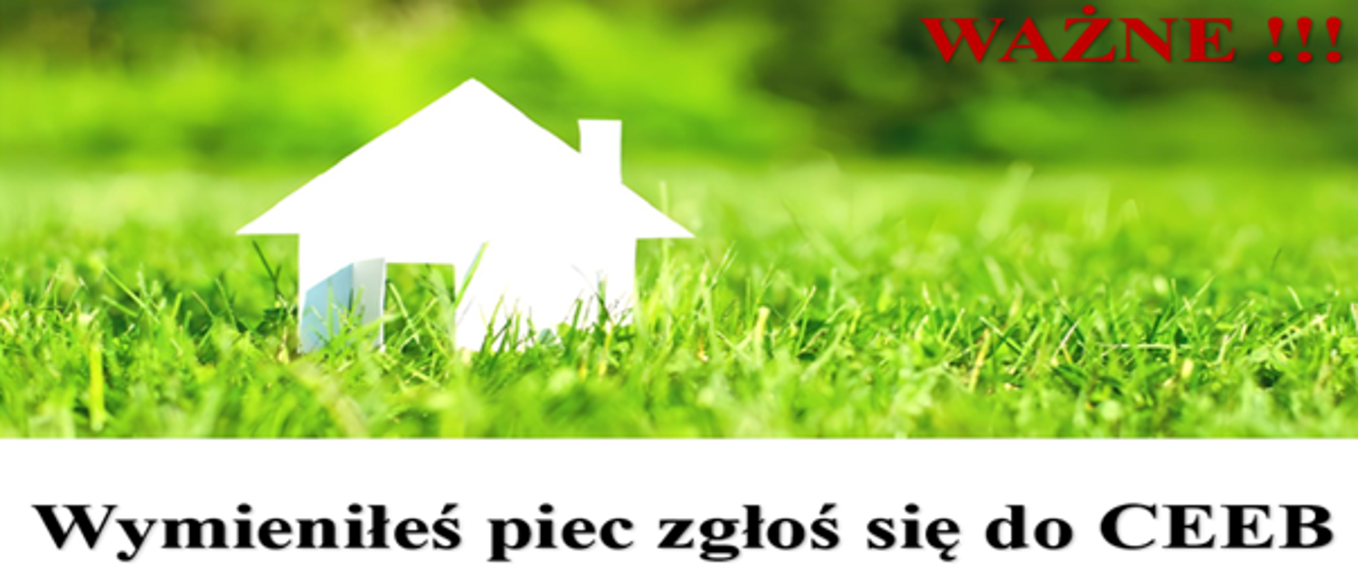 Wymieniłeś piec? Zgłoś się do CEEB!