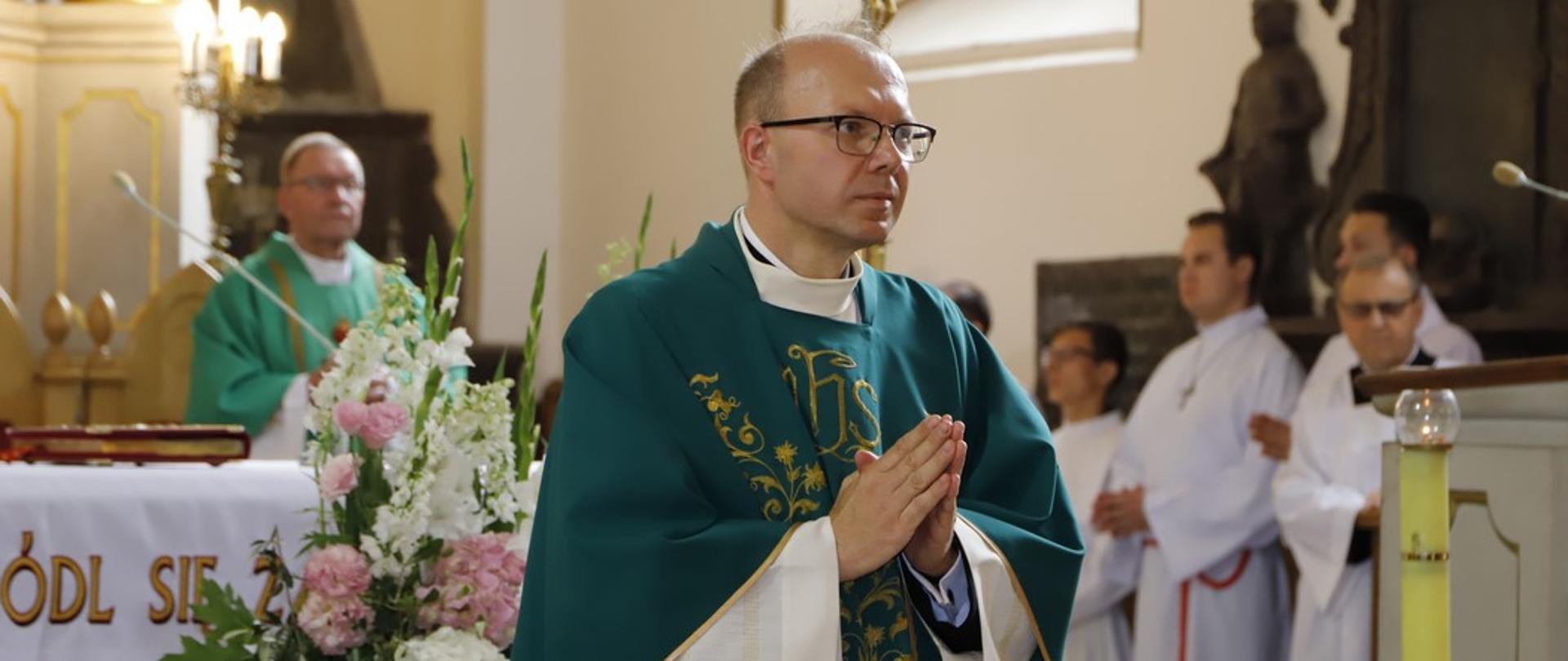 Nowy proboszcz w koneckiej kolegiacie