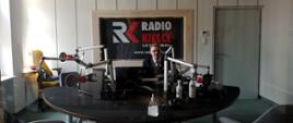 Starosta Grzegorz Piec w studiu radiowym Radia Kielce