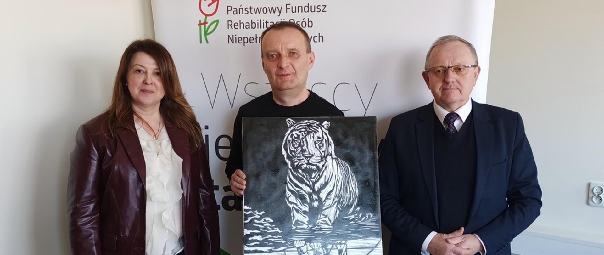 Uczestnik PŚDS w Stąporkowie na podium Ogólnopolskiego Konkursu Plastycznego