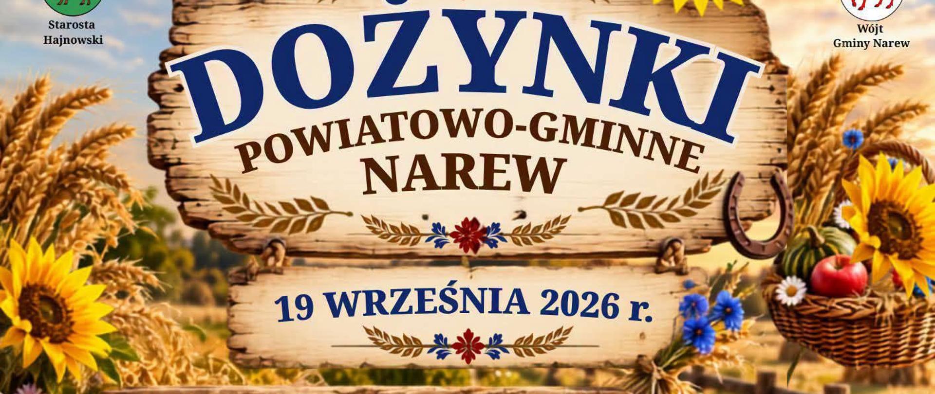 Na plakacie umieszczono informacje o wydarzeniu (zawarte w artykule)