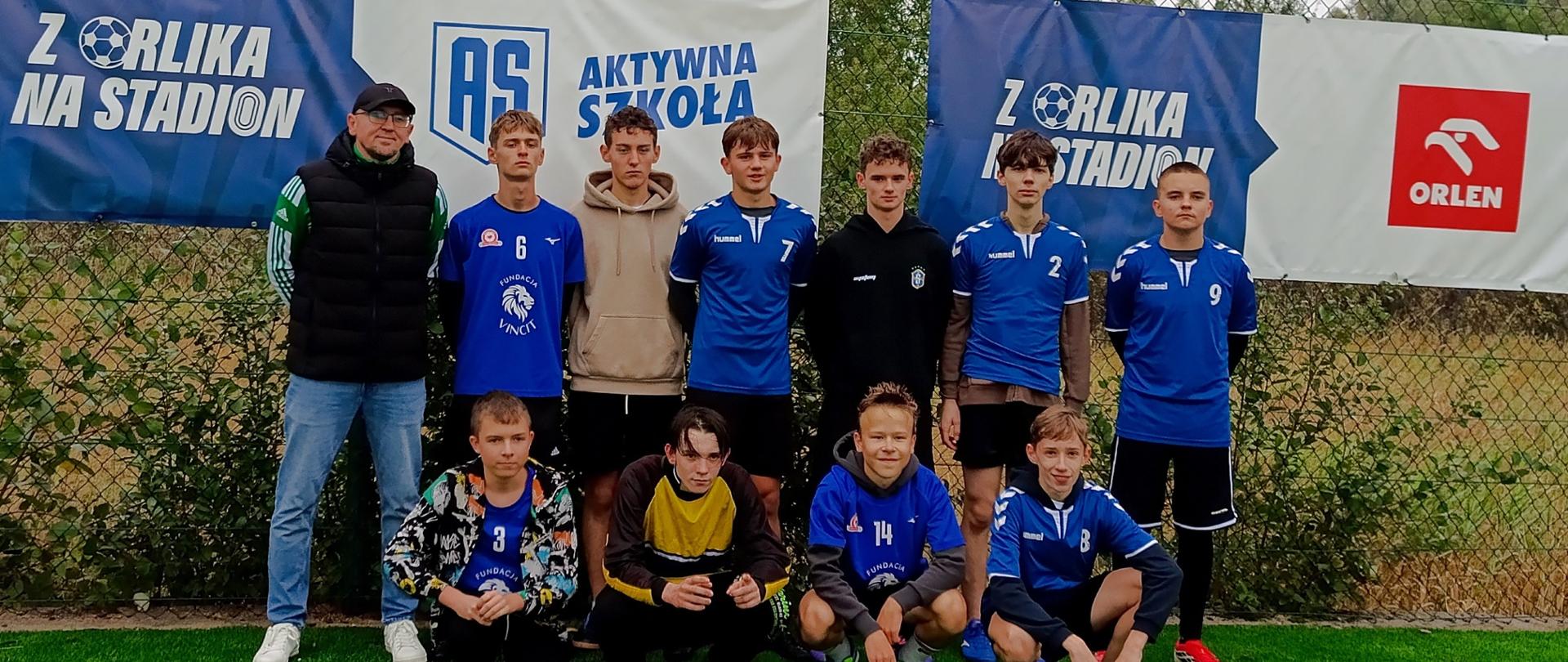 Z orlika na stadion - udany występ reprezentacji naszej szkoły