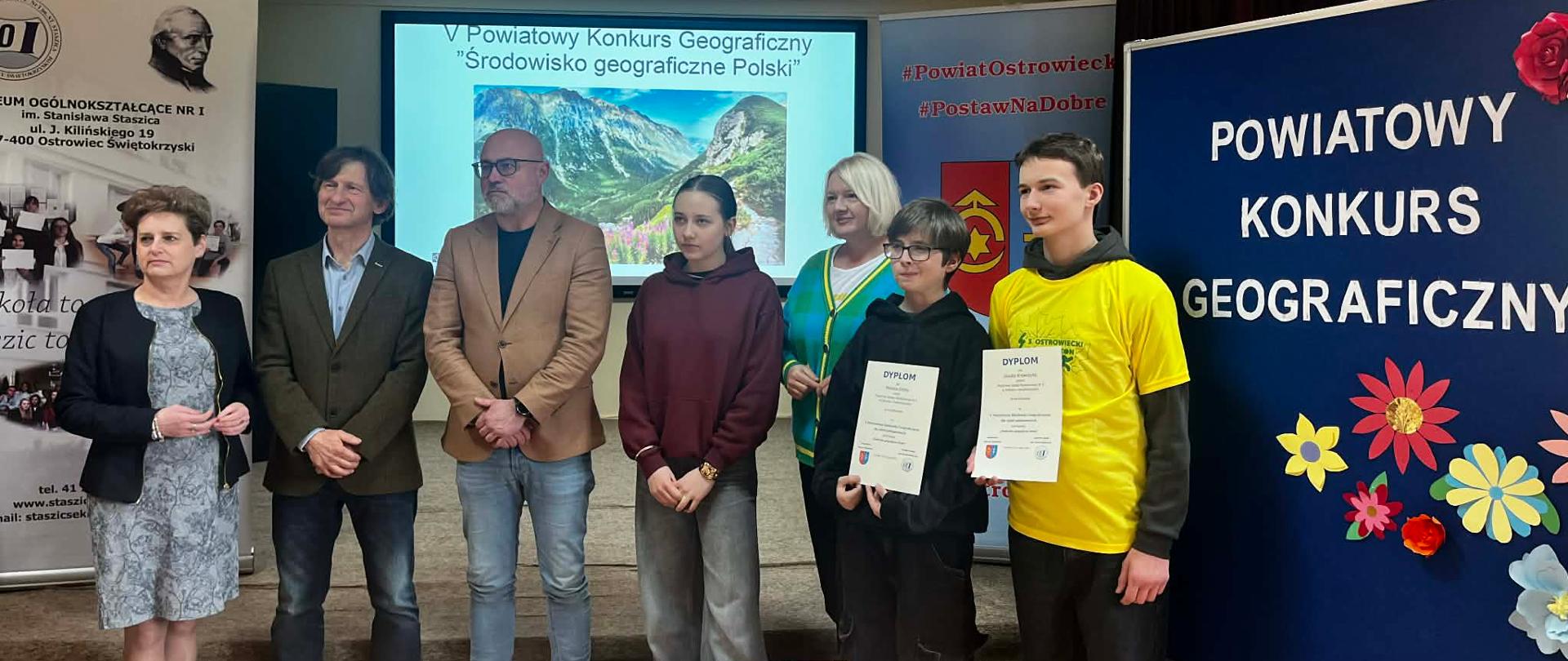 V Powiatowy Konkurs Geograficzny w LO Nr I im. Stanisława Staszica