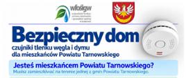 Plakat o projekcie Bezpieczny Dom