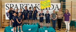 Udział uczniów klas III w VI Gminnej Spartakiadzie
