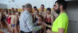 Moment wręczania medali