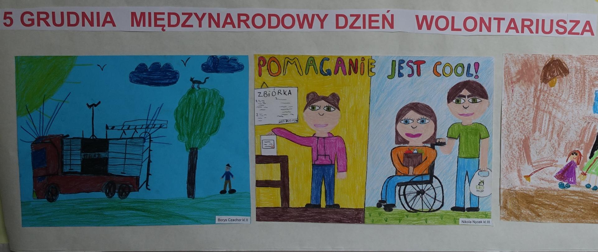 Plakat 5 grudnia - Międzynarodowy Dzień Wolontariusza