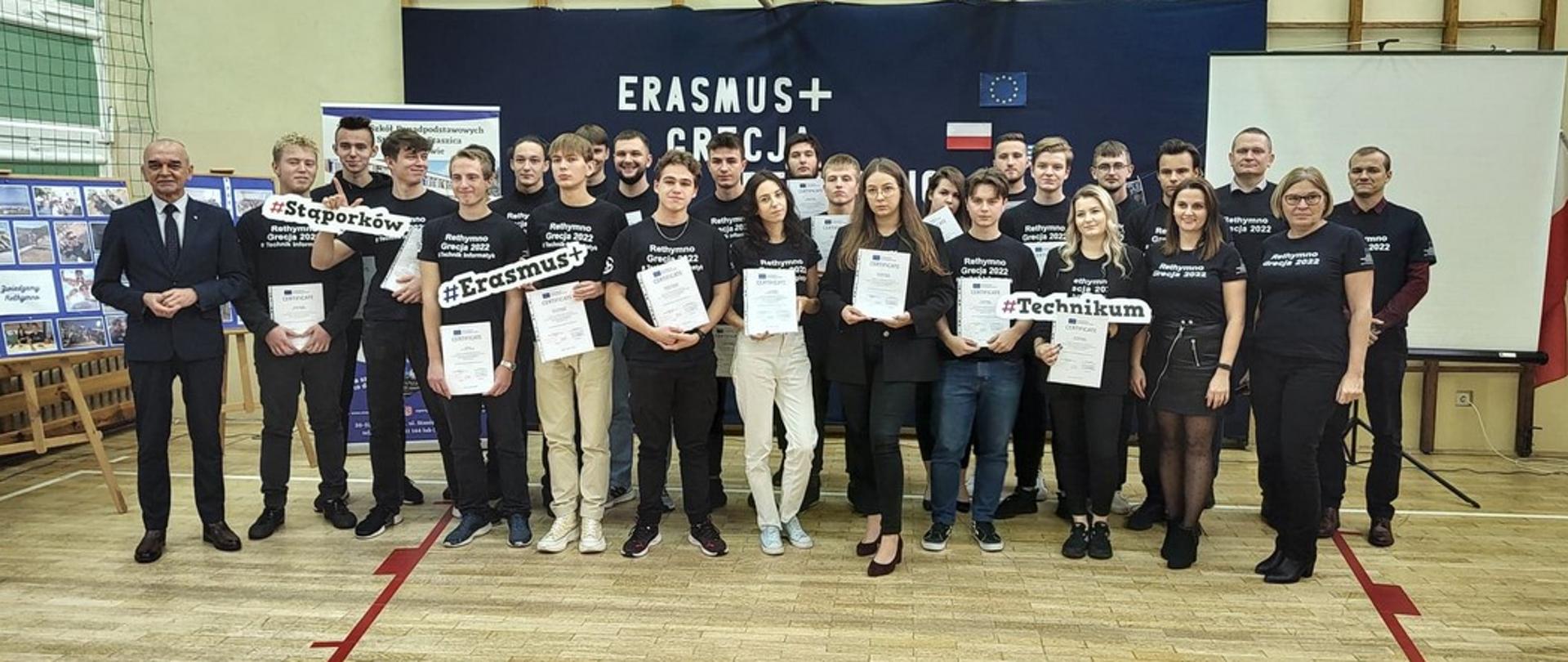 Konferencja podsumowująca projekt Erasmus+ w ZSP w Stąporkowie