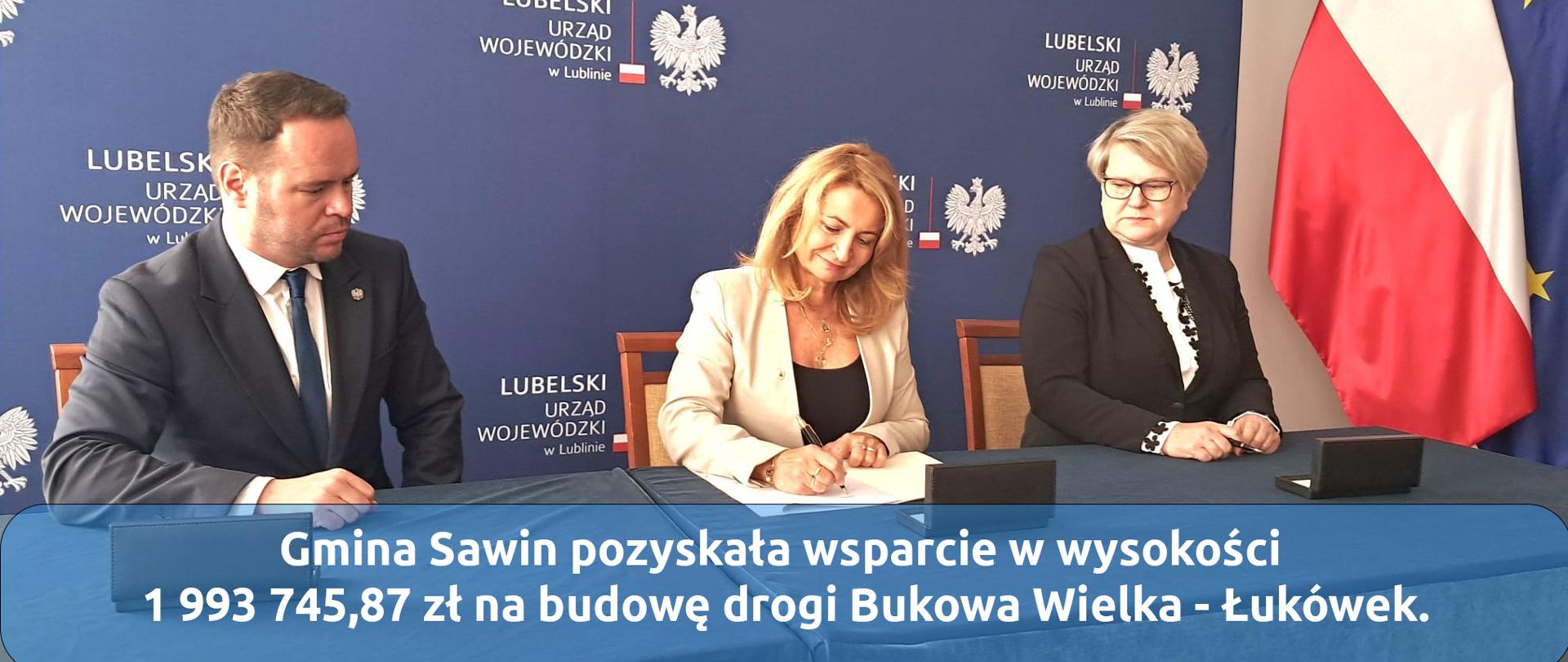 Kolejna dobra wiadomość dla mieszkańców Gminy Sawin!