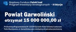 Tablica informacyjna Polski Ład