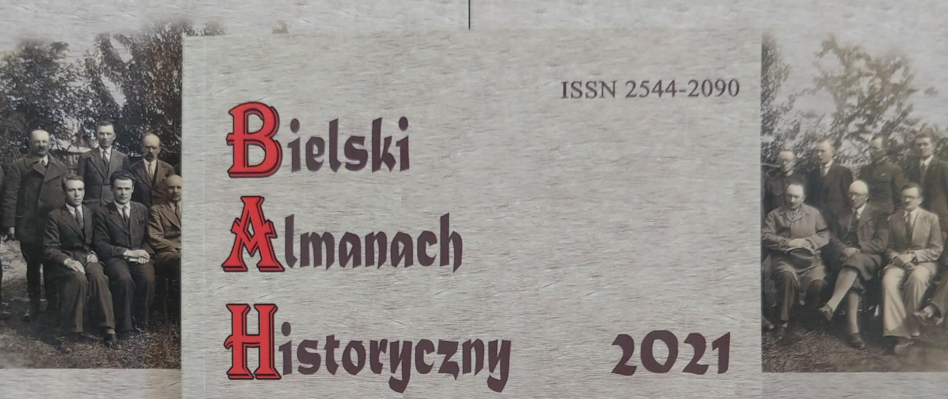 Okładka Bielskiego Almanachu Historycznego 2021
