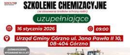 szkolenie chemizacyjne