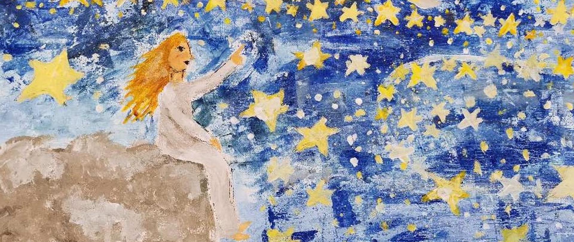 "Gwiezdne szlaki" - Blanka Balińska, kl. 6