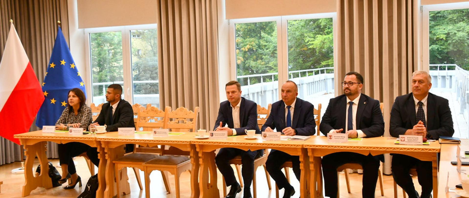 Rozmowy podczas Konwentu Powiatów Województwa Małopolskiego w Zakopanem