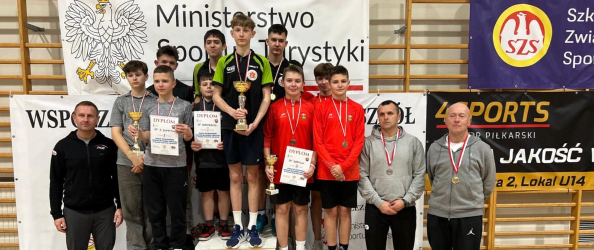 Igrzyska Młodzieży Szkolnej w Tenisie Stołowym Drużynowym