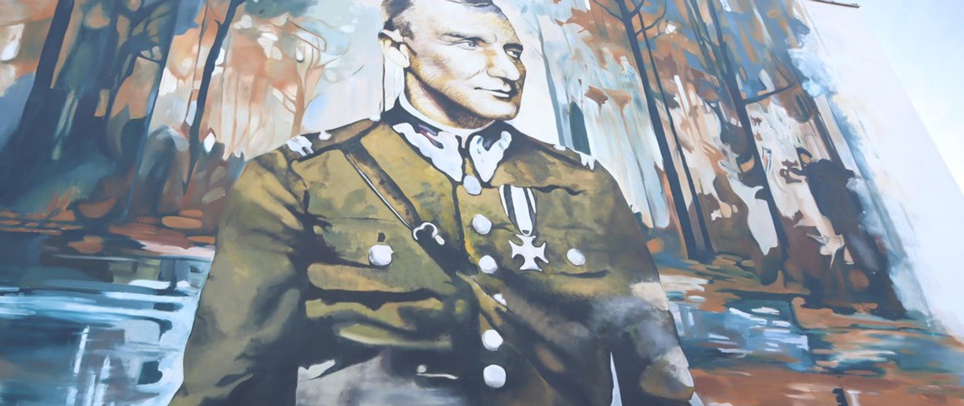Hubalowy mural w Radoszycach