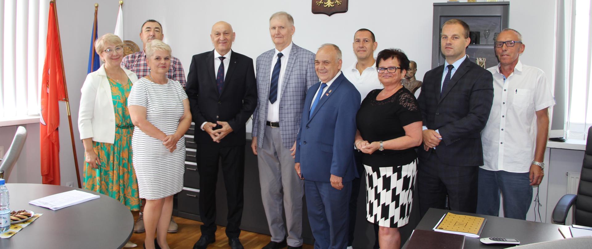 Pożegnanie przechodzącego na emeryturę Starosty Zambrowskiego Stanisława Władysława Ożlańskiego