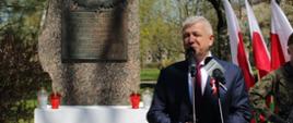 Przemawia Burmistrz Miasta Hajnówka Jerzy Sirak