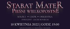 Koncert "Stabat Mater"