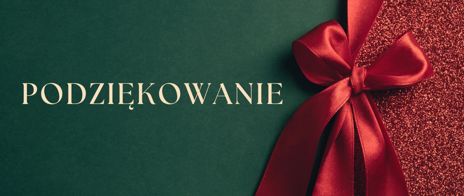 Podziękowanie