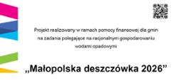 Małopolska deszczówka 2026