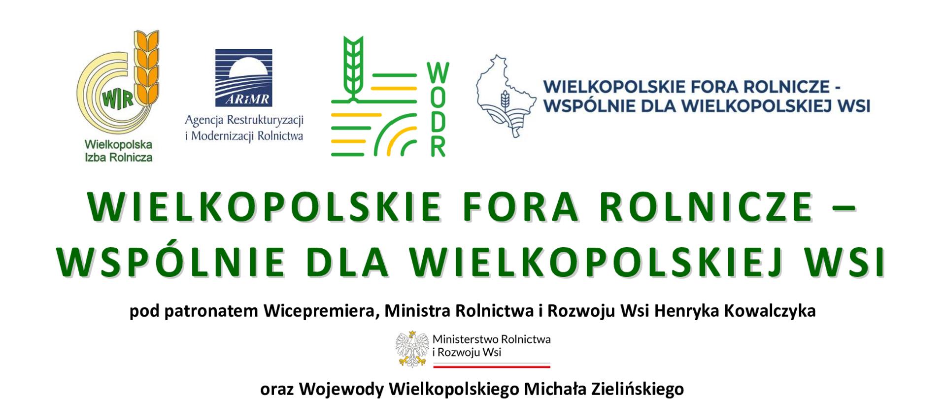 Infografika Wielkopolskiej Izby Rolniczej - Zaproszenie na Forum - Słomki - 2023-01-31. Materiał niedostępny cyfrowo.