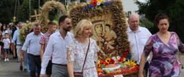 Delegacja wieńcowa - Księżopole Jałmużny