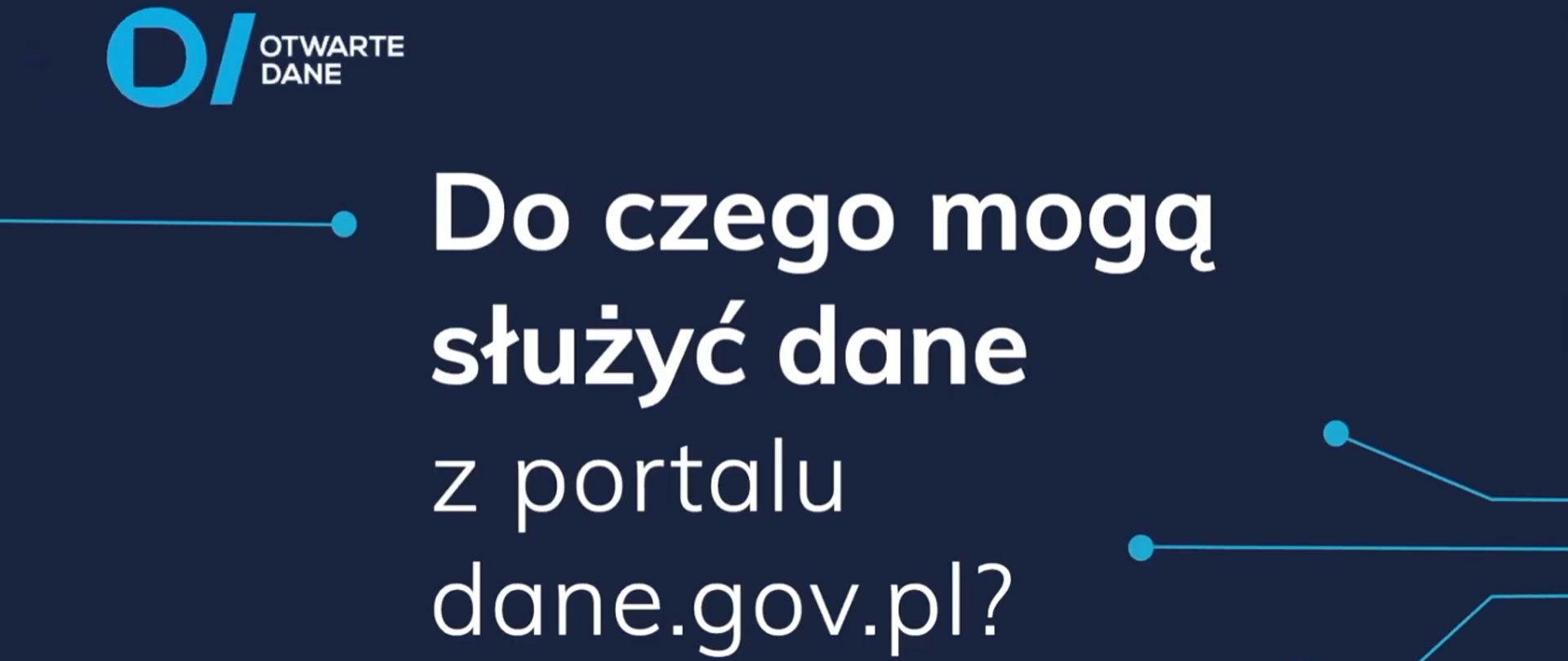 Szkolenie - Do czego mogą służyć dane z portalu