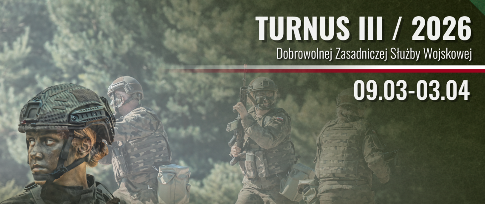 Turnus III / 2026 Dobrowolnej Zasadniczej Służby Wojskowej