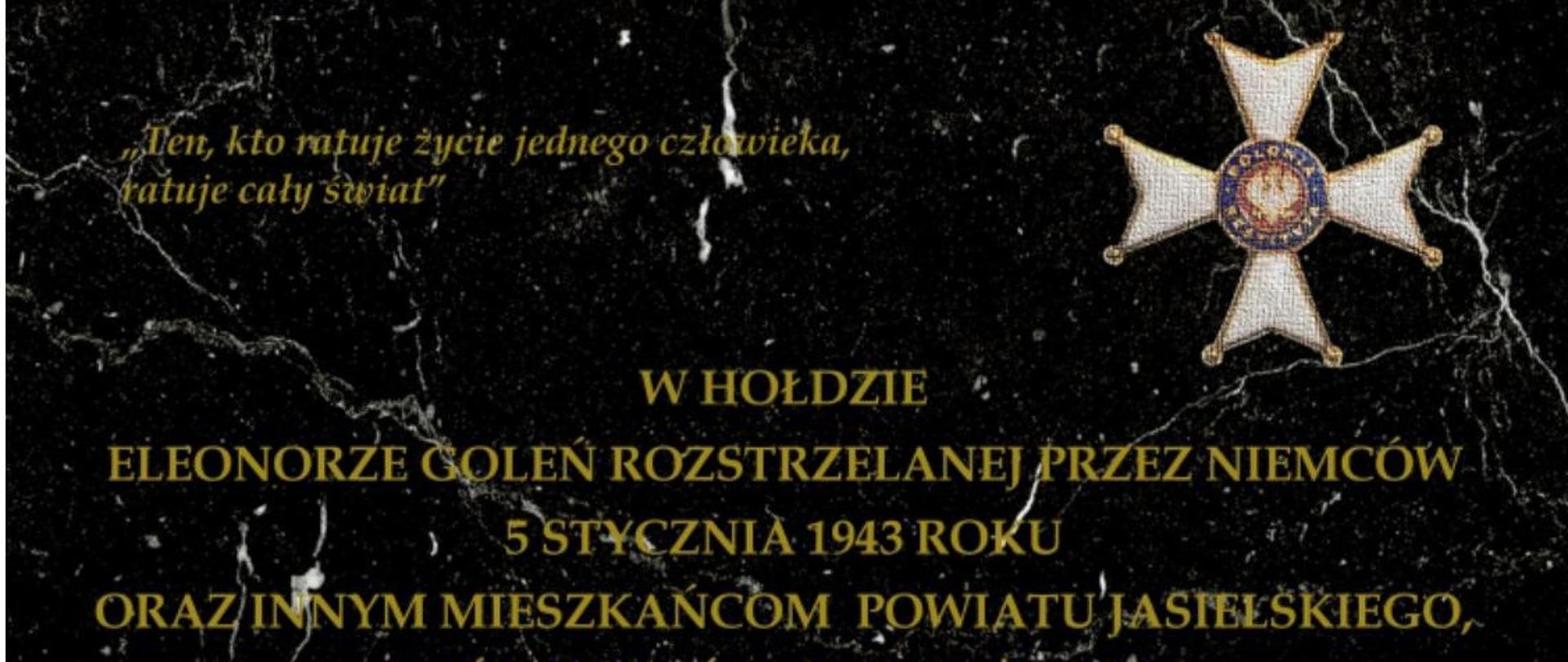Obchody Narodowego Dnia Pamięci Polaków ratujących Żydów pod okupacją niemiecką