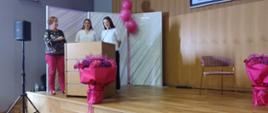 Reprezentacja szkoły podczas konferencji
