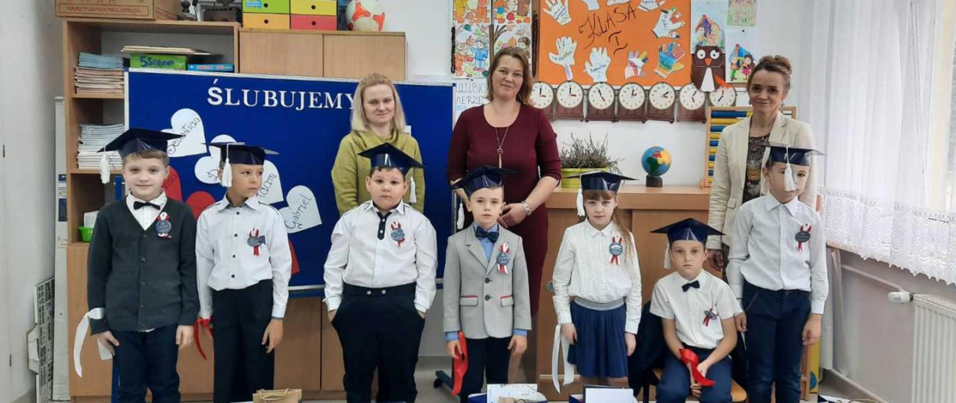 Pasowanie na ucznia klasy pierwszej w dobie koronawirusa