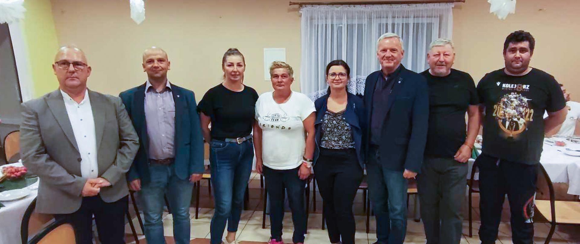 Zebranie wiejskie w Grabówce