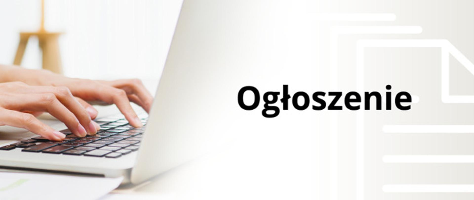 ogłoszenie