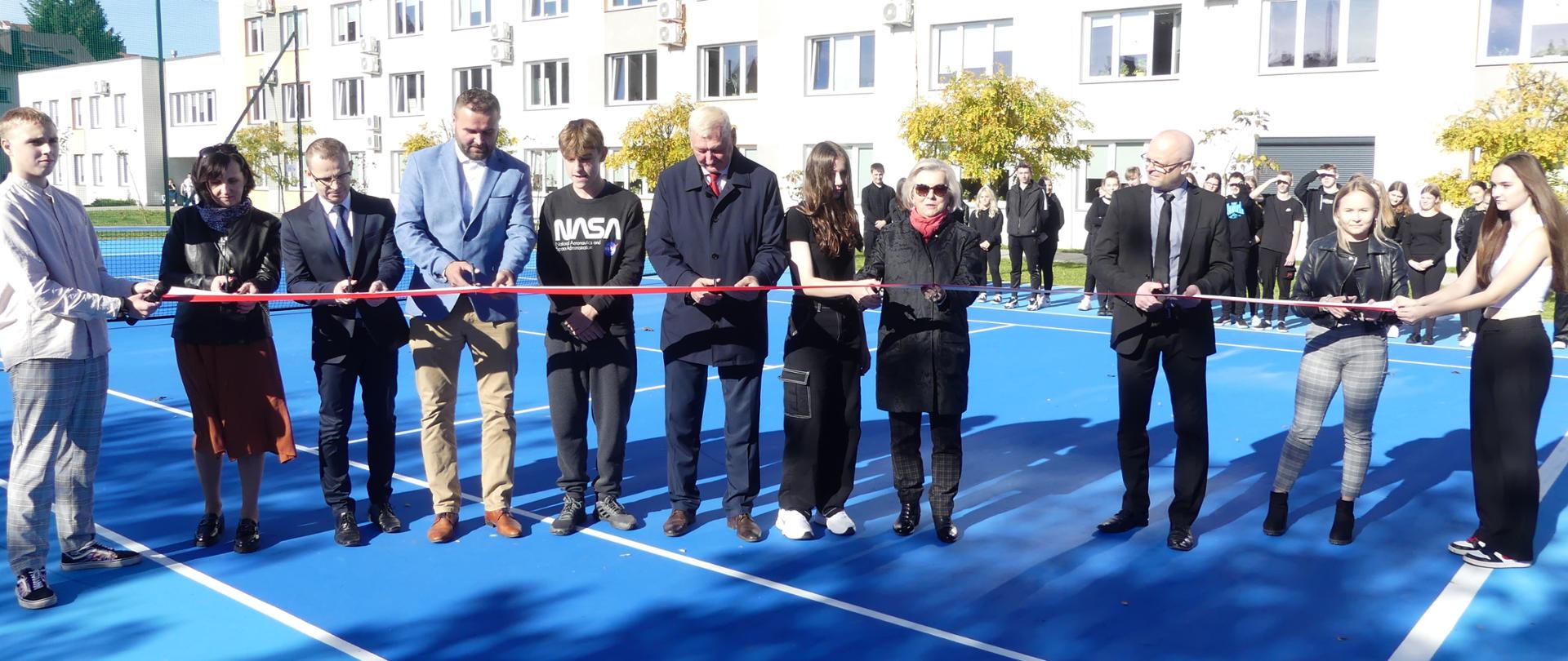 oddanie kortu tenisowego przy Zespole Szkół Budowlanych w Jaśle