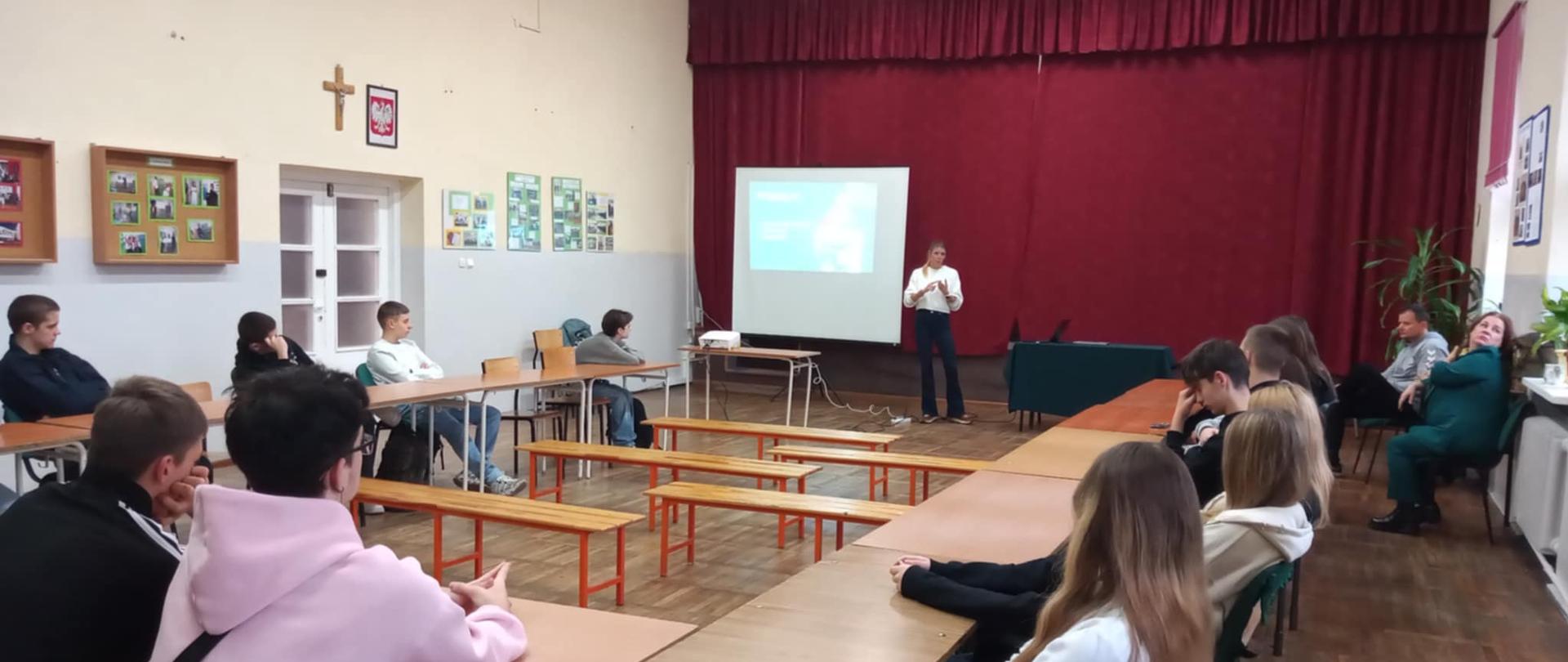 Spotkanie z mistrzem, Aleksandra Korulczyk gościem w SMS Ostrowiec
