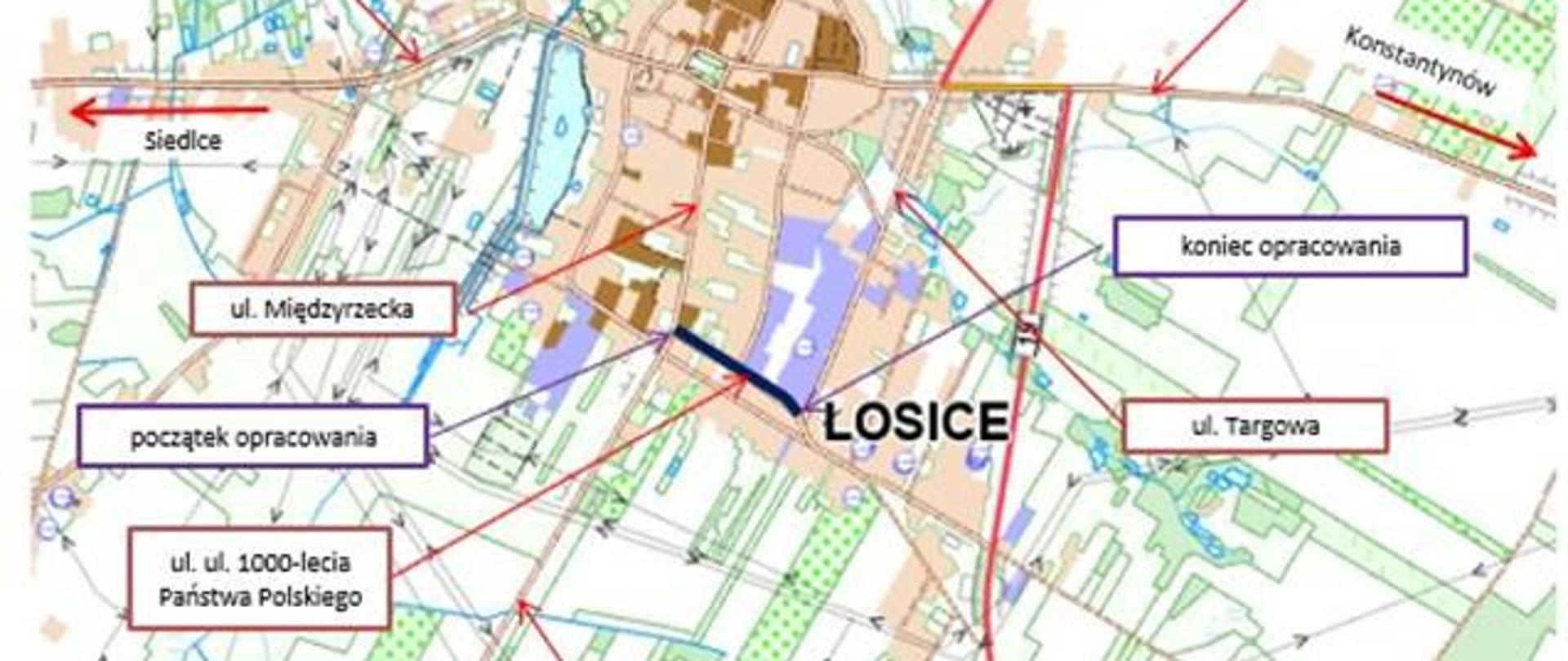 Przebudowa ul. 1000-lecia Łosice