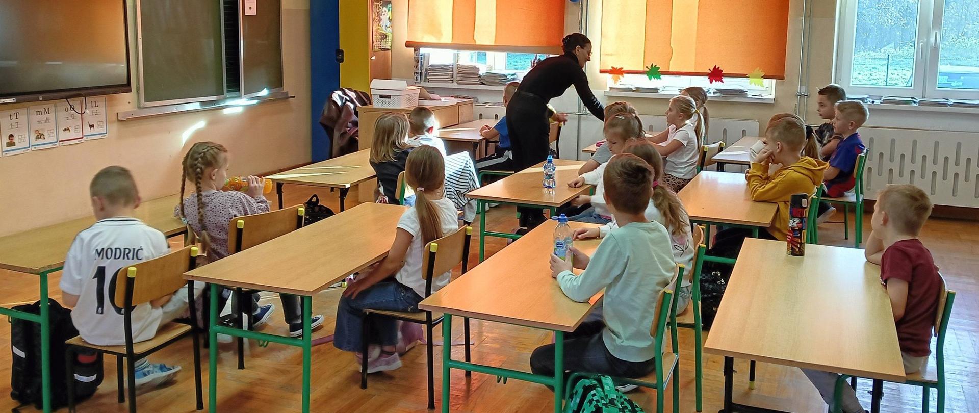 Spotkanie uczniów z higienistką