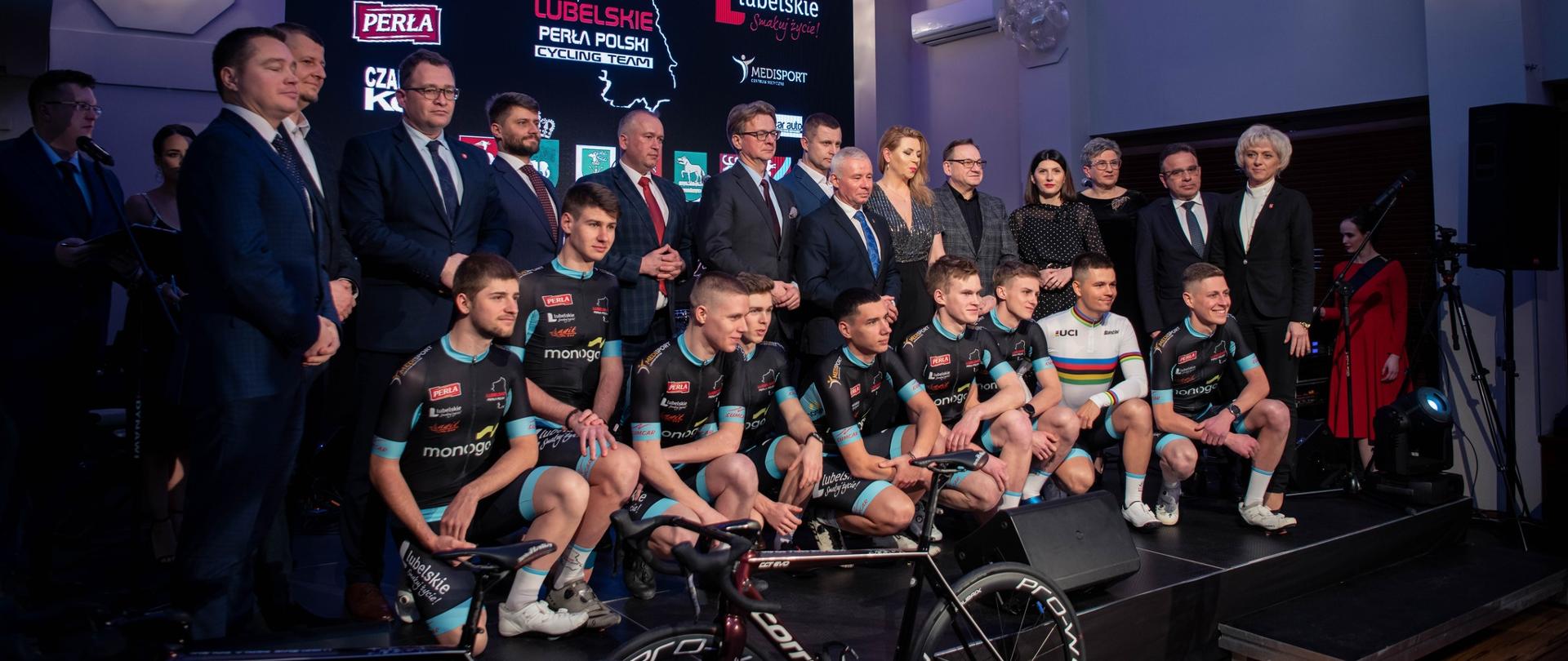Prezentacja składu profesjonalnej grupy kolarskiej U-23 – LUBELSKIE PERŁA POLSKI na sezon 2023